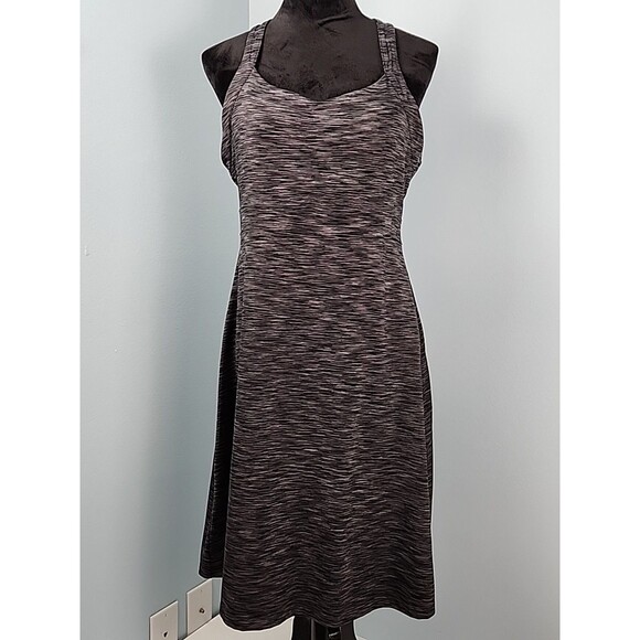 Mondetta Womens Large Racerback Tennis Dress w/ Built in Bra Pickleball Outdoor - Picture 1 of 12